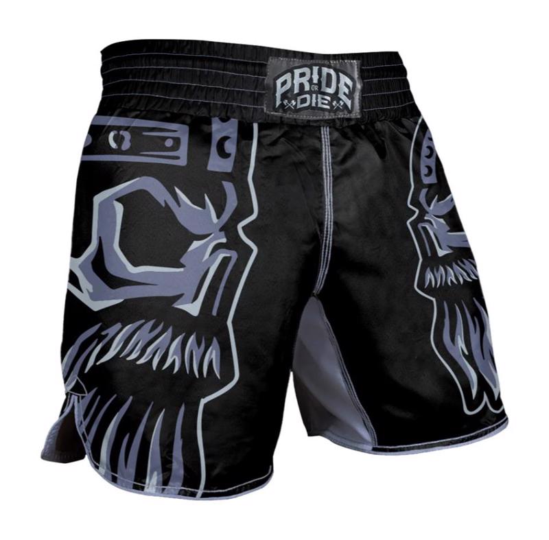 Pride Or Die brotherhood v2 MMA Shorts - Black